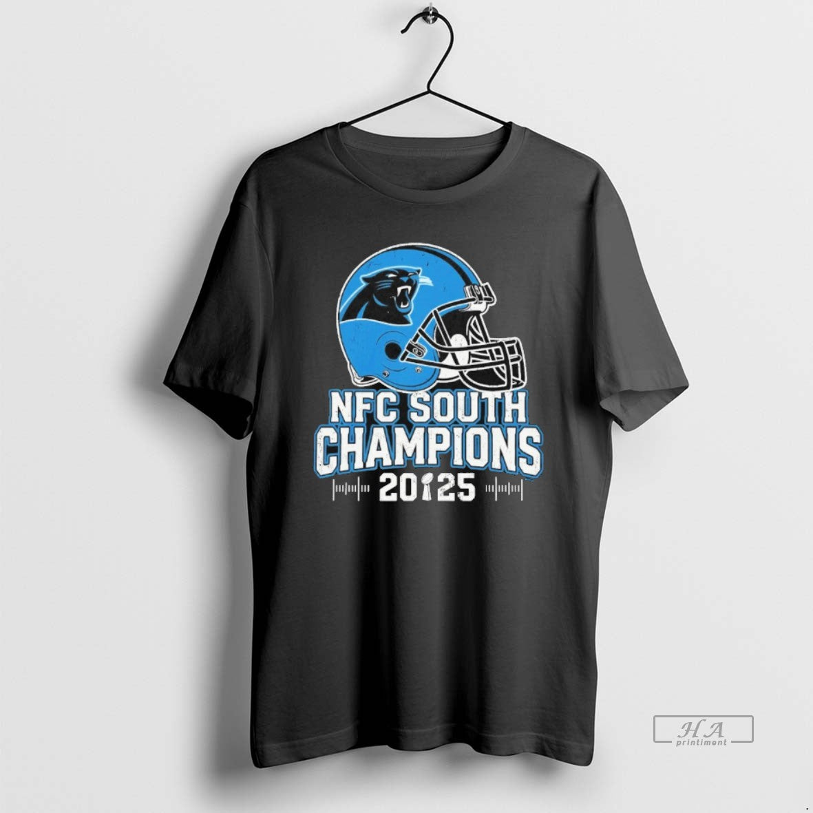 Official Carolina Panthers Nfc South 2025 Champions Helmet T-Shirts, Hoodie, Sweatshirt | PopFlextees.com