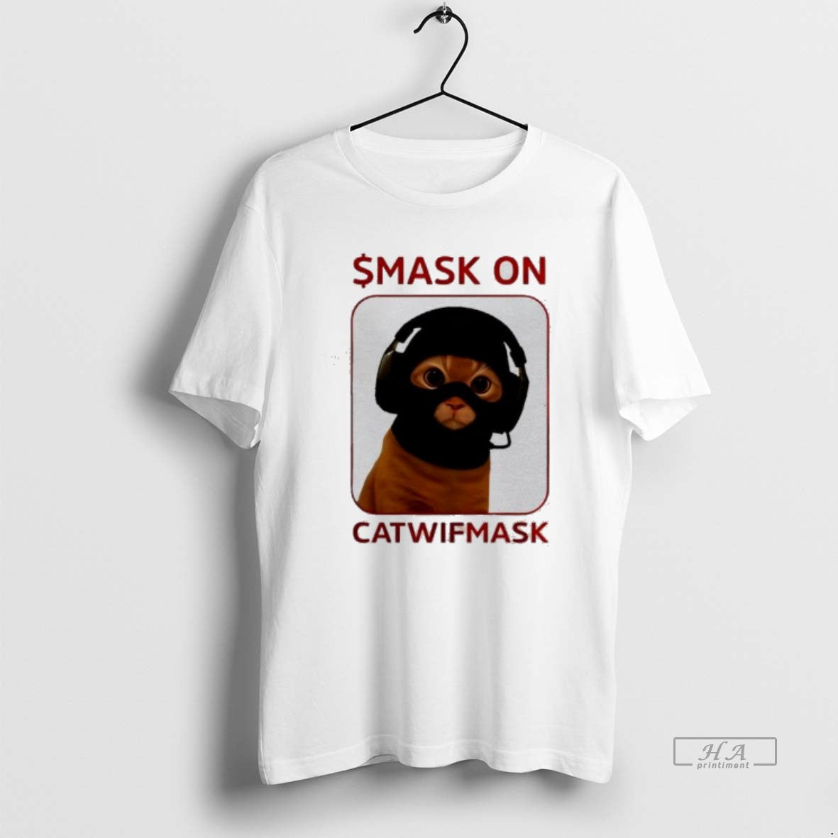 Official Cat Mask On Catwifmask T-Shirts, Hoodie, Sweatshirt | PopFlextees.com