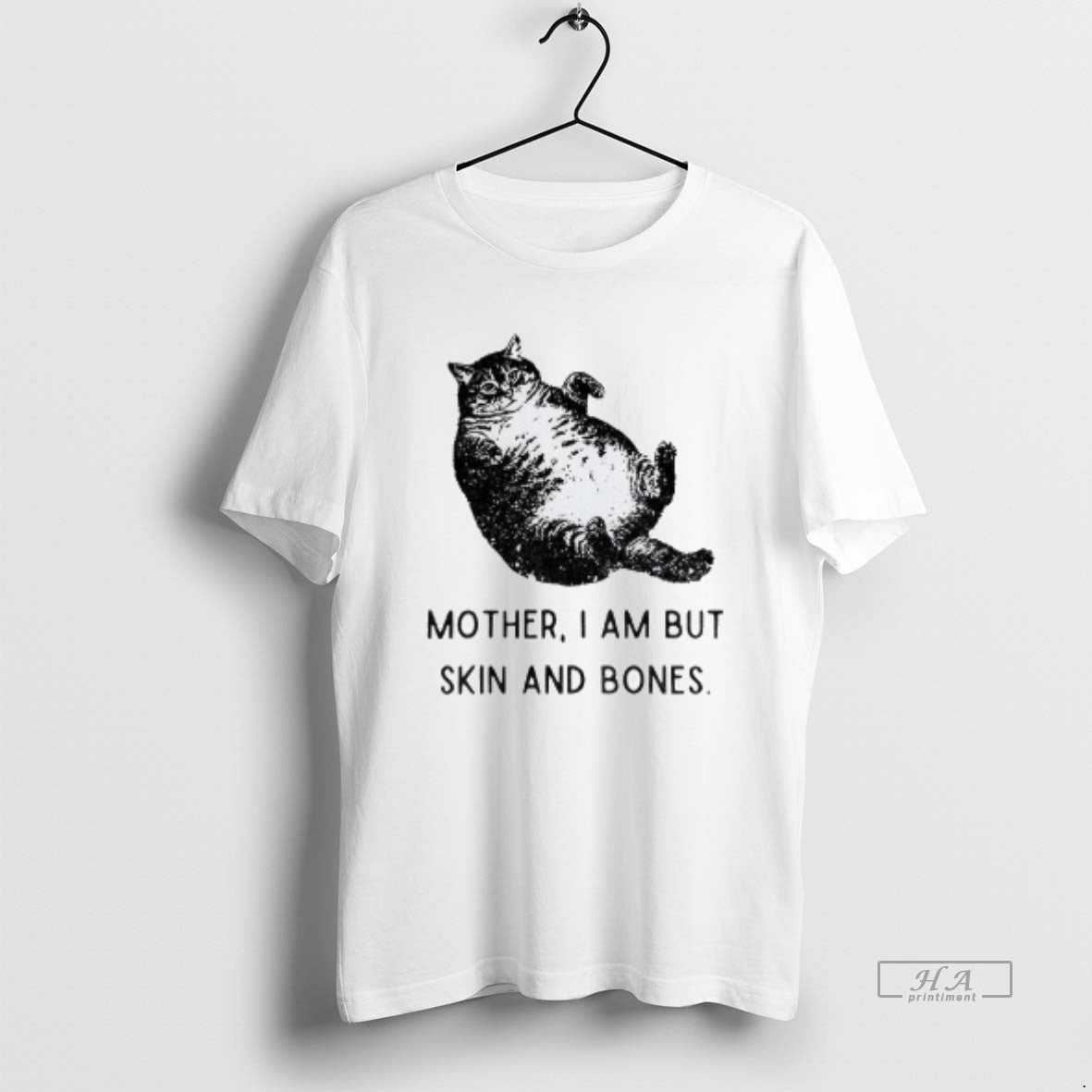 Official Cat Mother I Am But Skin And Bones Funny T-Shirts, Hoodie, Sweatshirt | PopFlextees.com