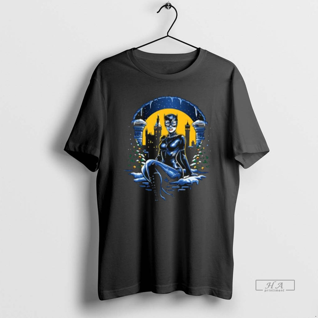 Official Catwoman Christmas In Gotham Classic T-Shirts, Hoodie, Sweatshirt | PopFlextees.com