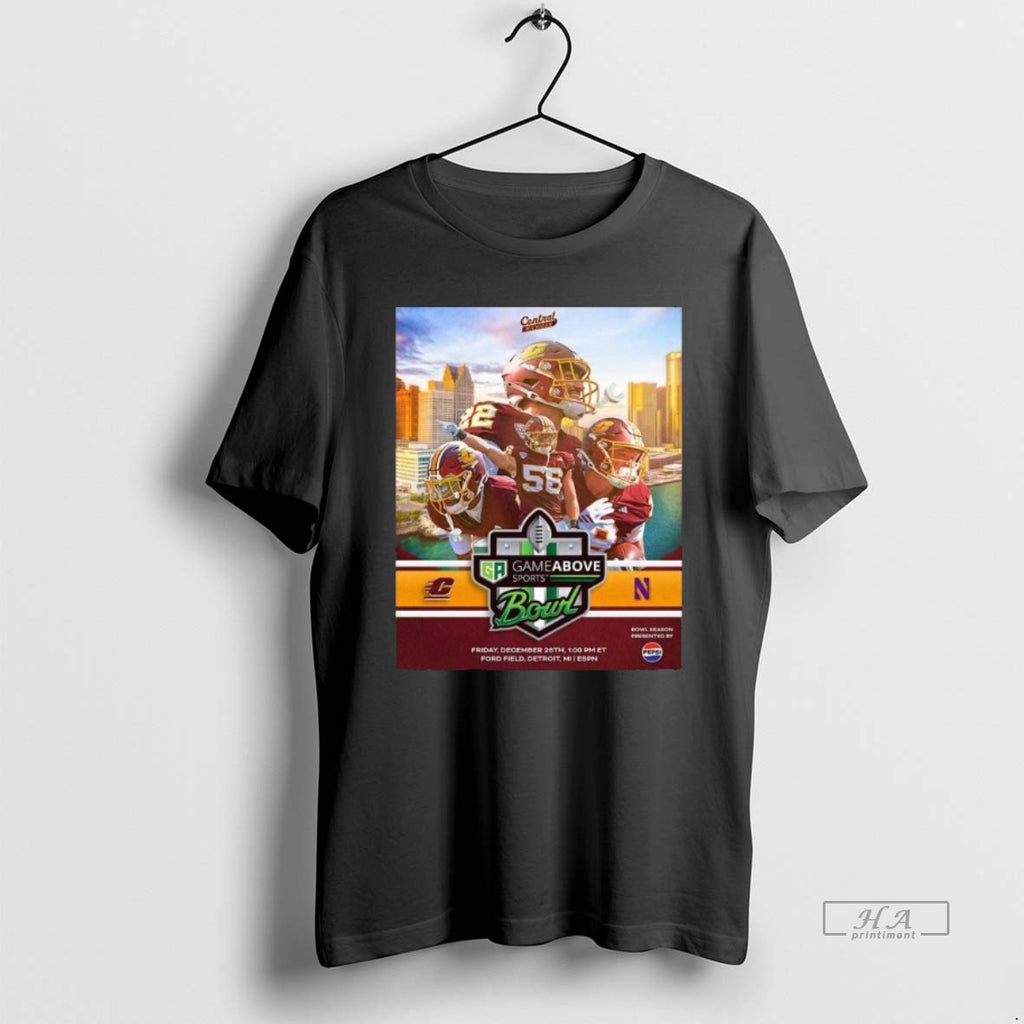 Official Central Michigan Chippewas Vs Northwestern Wildcats Matchup 2025 Gameabove Sports Bowl On December 26th...