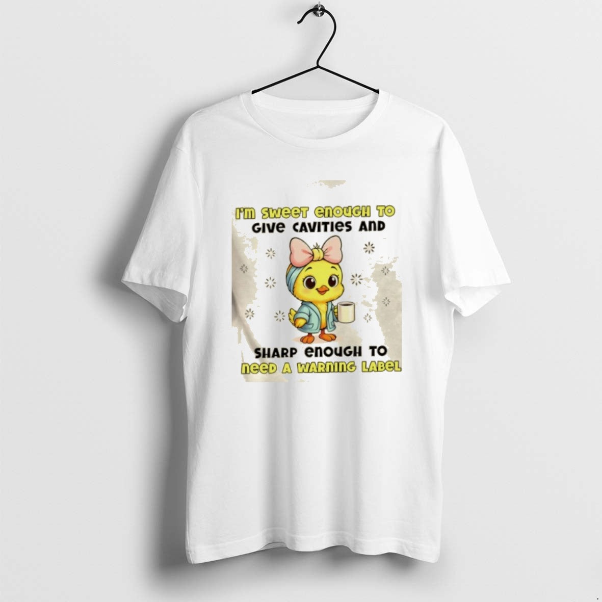 Official Chicken Im Sweet Enough To Give Cavities And Sharp Enough To Need A Warning T-Shirts, Hoodie, Sweatshirt