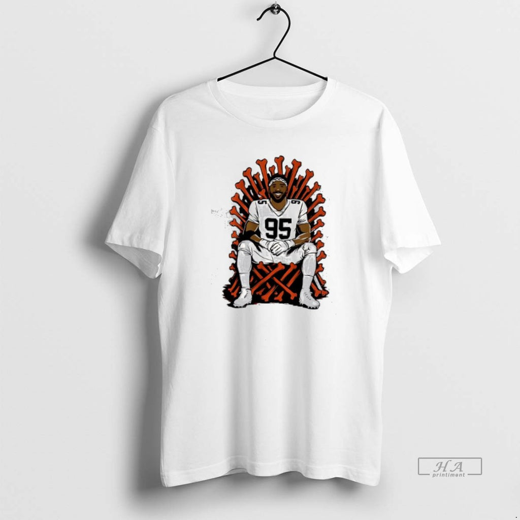 Official Cleveland Browns Myles Garrett Single Season Sack King T-Shirts, Hoodie, Sweatshirt | PopFlextees.com