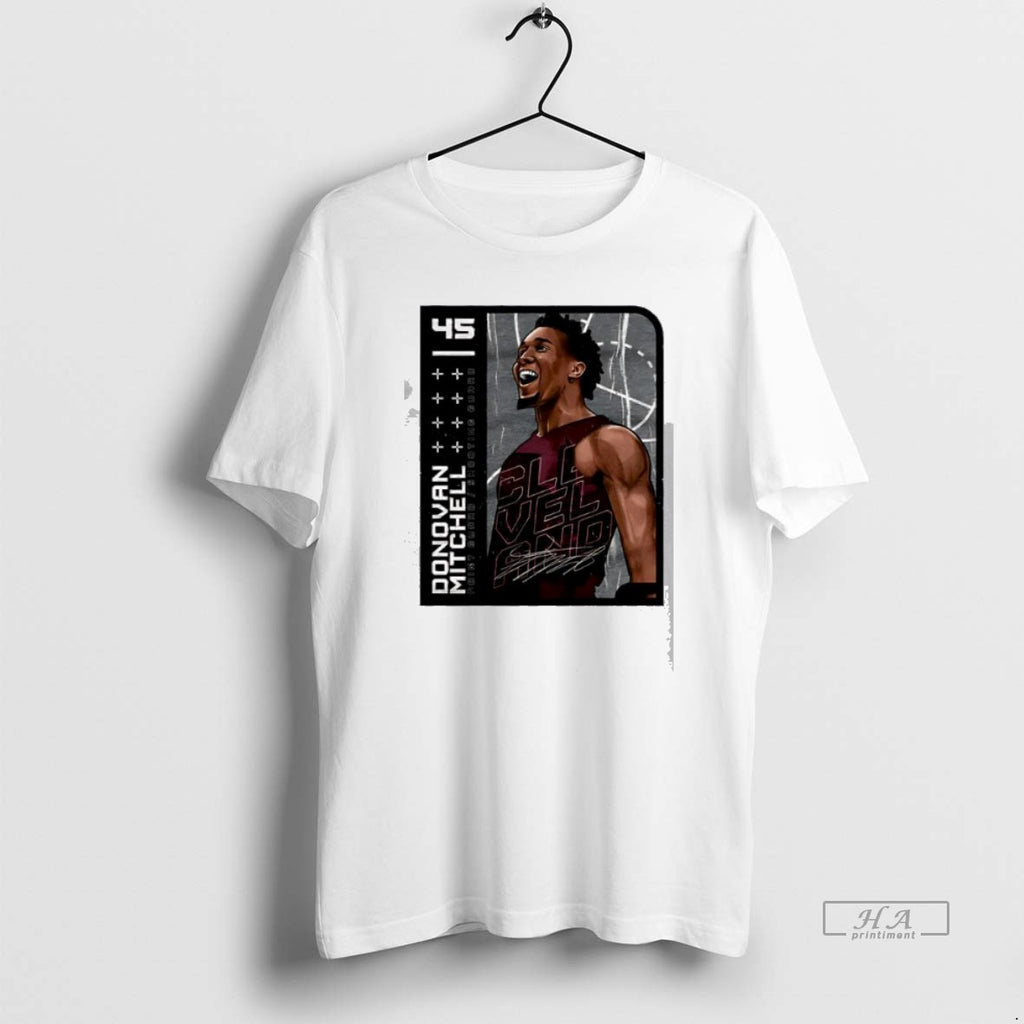 Official Cleveland Cavaliers Donovan Mitchell 45 Card T-Shirts, Hoodie, Sweatshirt | PopFlextees.com