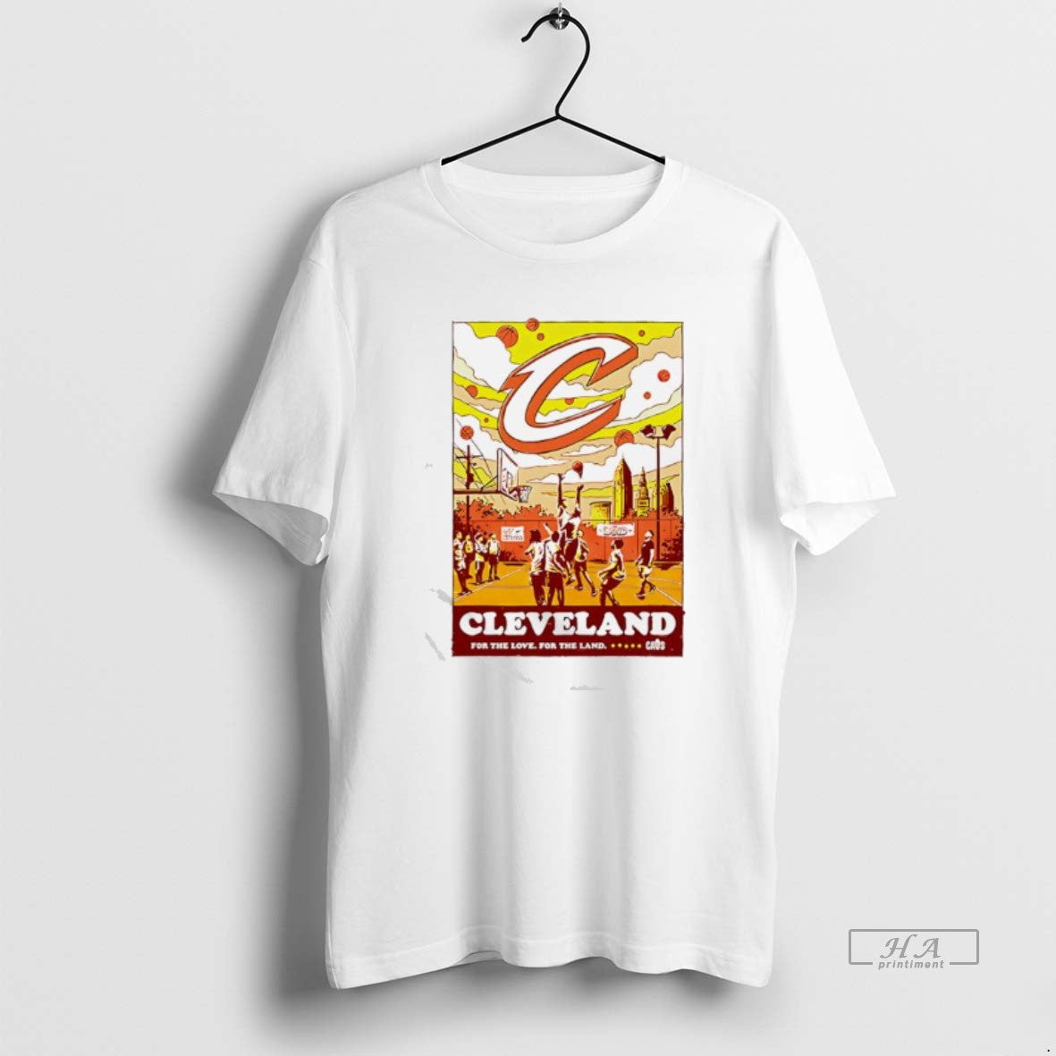Official Cleveland Cavaliers For The Love For The Land Graphic T-Shirts, Hoodie, Sweatshirt | PopFlextees.com