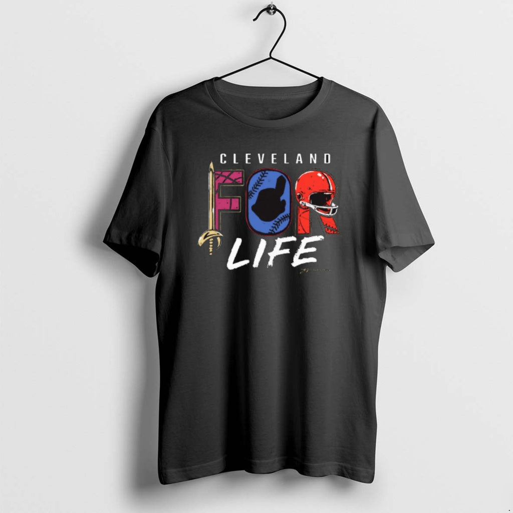 Official Cleveland Sports For Life Cleveland Guardians And Cleveland Browns Logo T-Shirts, Hoodie, Sweatshirt