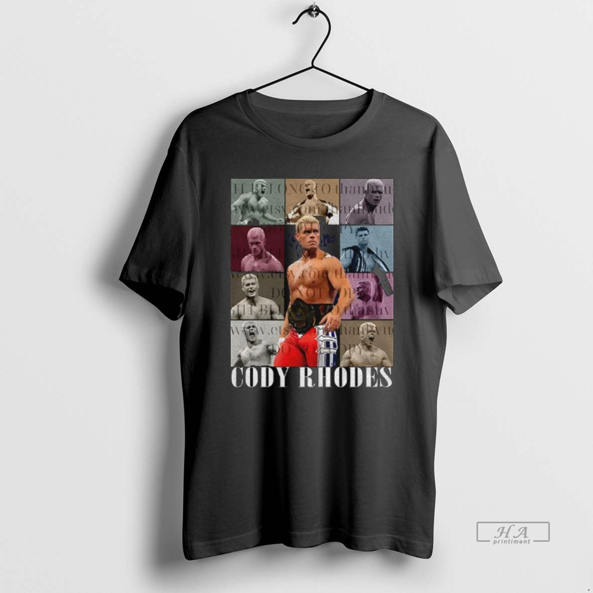 Official Cody Rhodes Wrestlemania Eras Tour Graphic T-Shirts, Hoodie, Sweatshirt | PopFlextees.com