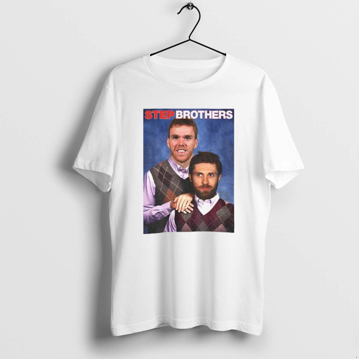 Official Connor Mcdavid Leon Draisaitl Step Brothers Funny Graphic T-Shirts, Hoodie, Sweatshirt | PopFlextees.com