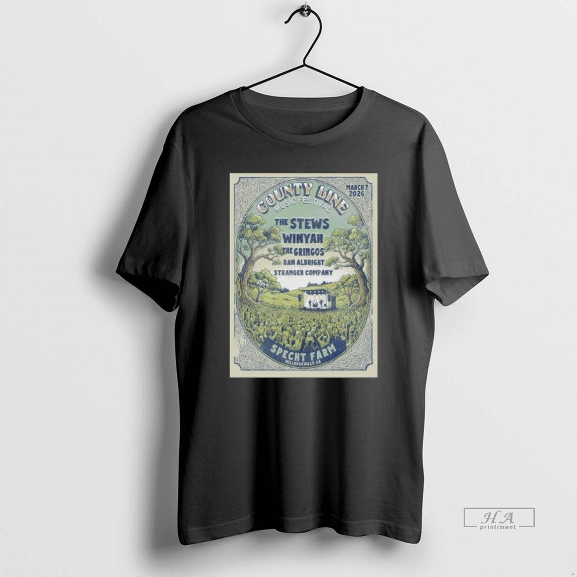 Official County Music Festival Milledgeville Ga March 7 2026 Concert T-Shirts, Hoodie, Sweatshirt