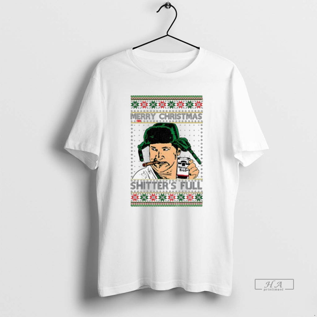Official Cousin Eddie Merry Christmas Shitters Full T-Shirts, Hoodie, Sweatshirt | PopFlextees.com