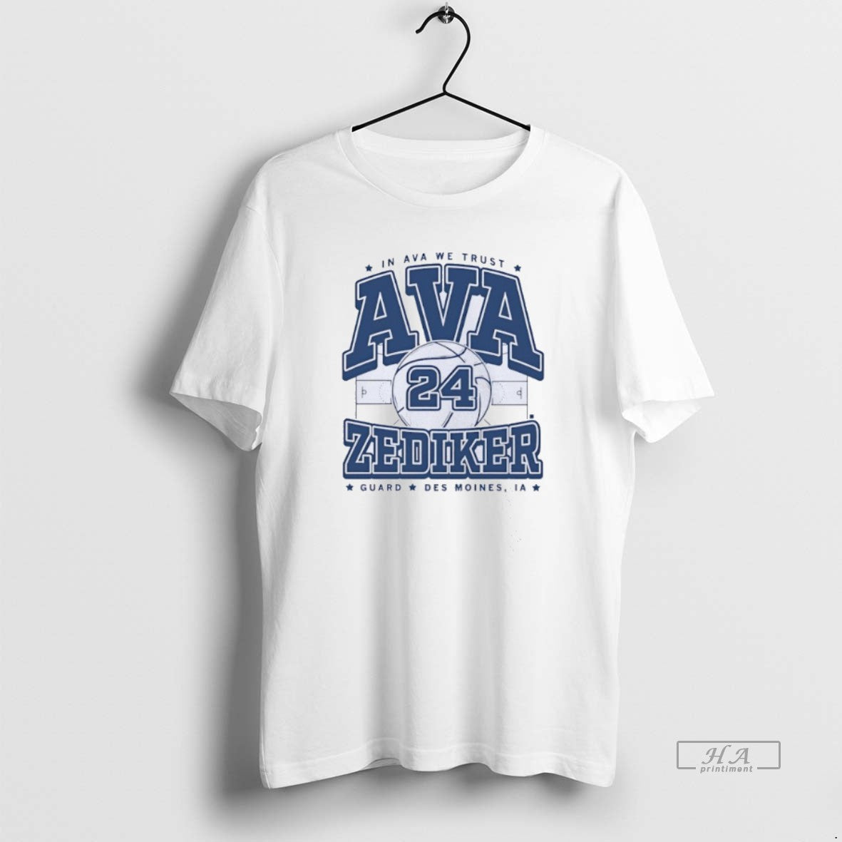 Official Creighton Bluejays In Ava Zediker 24 We Trust T-Shirts, Hoodie, Sweatshirt | PopFlextees.com