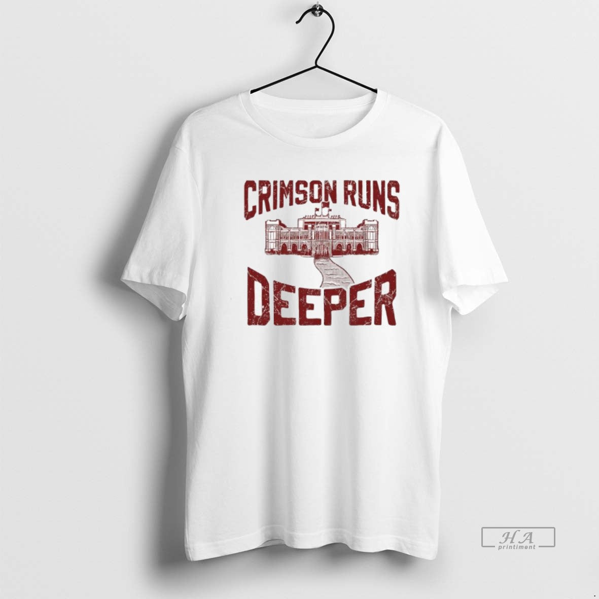 Official Crimson Runs Deeper Vintage T-Shirts, Hoodie, Sweatshirt | PopFlextees.com