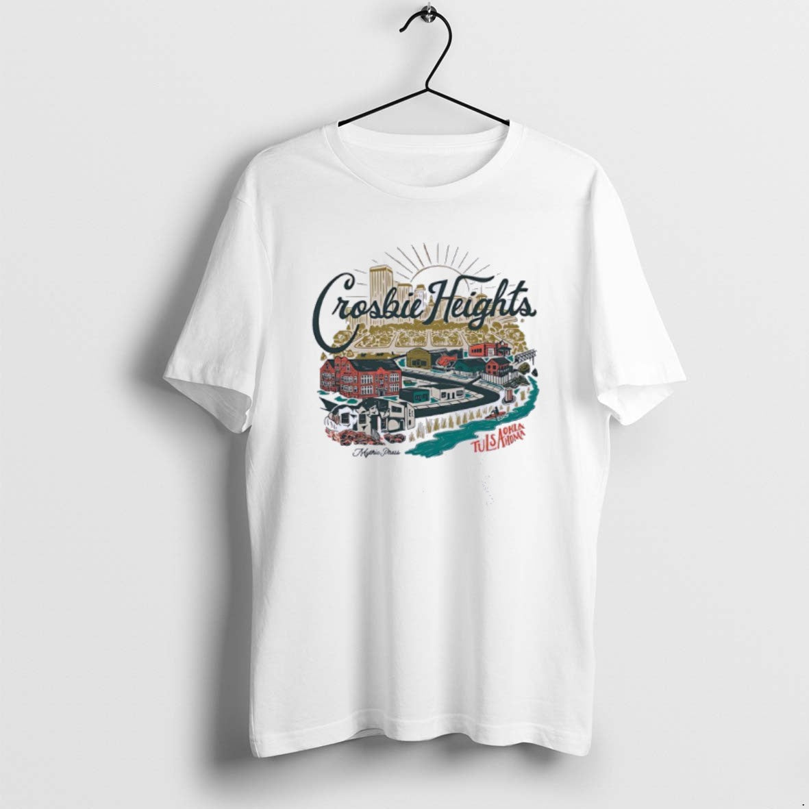Official Crosbie Heights Tulsa Oklahoma Mythic Press T-Shirts, Hoodie, Sweatshirt | PopFlextees.com