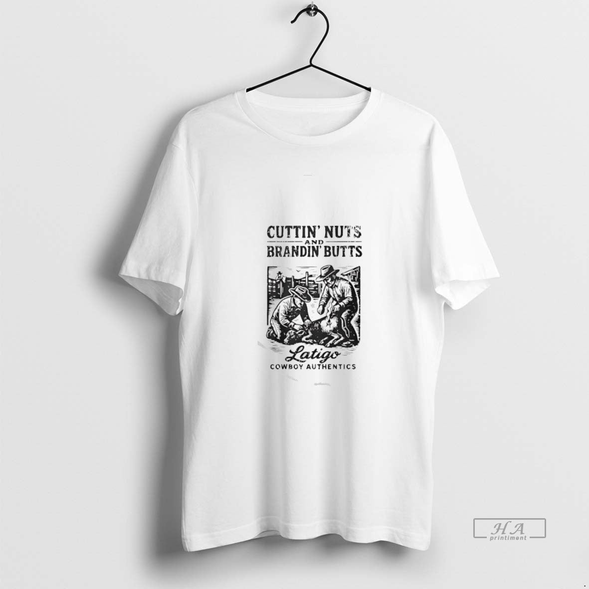 Official Cuttin Nuts And Brandin Butts Latigo Cowboy Authentics T-Shirts, Hoodie, Sweatshirt | PopFlextees.com