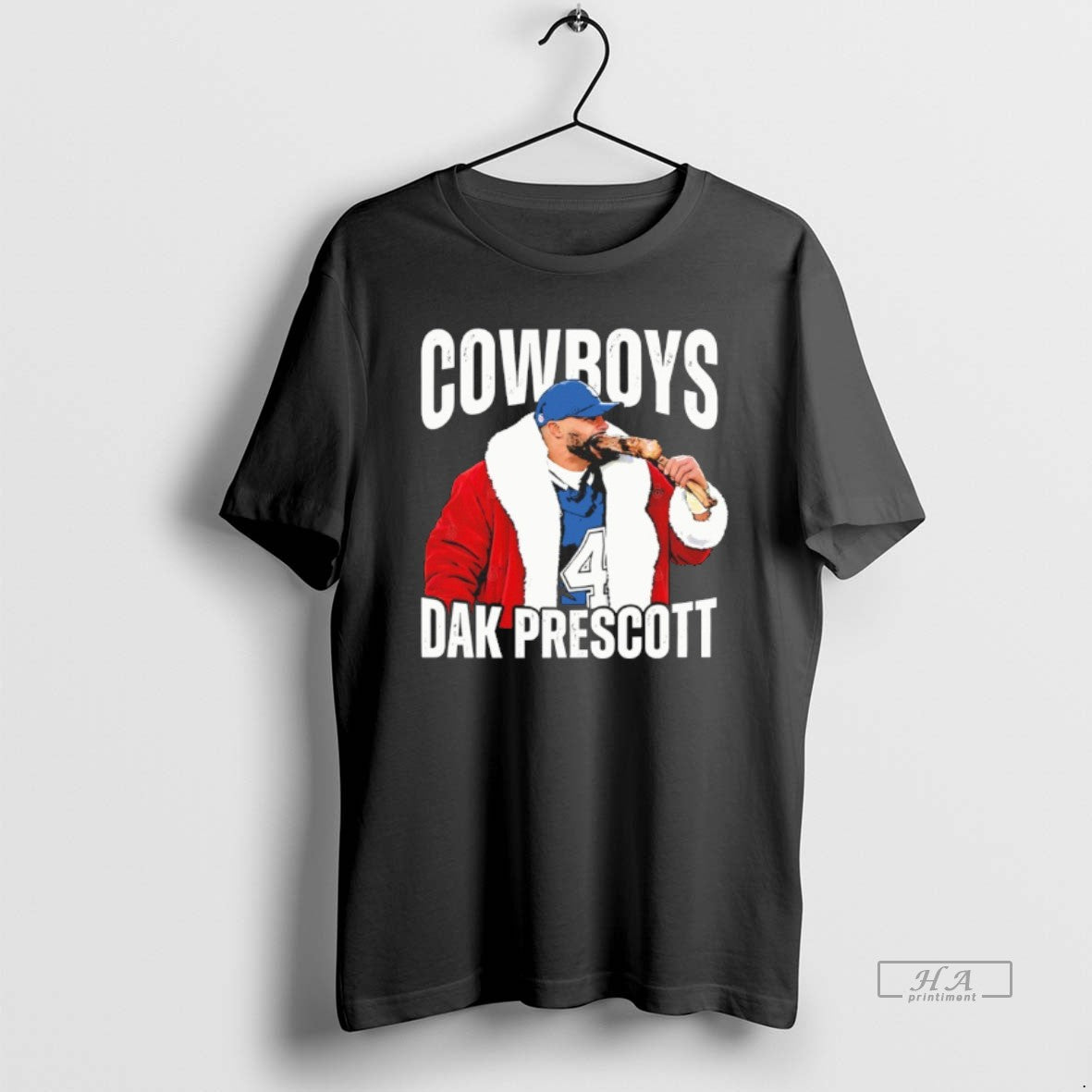 Official Dak Prescott With Christmas Win Vs Commanders 2025 Graphic T-Shirts, Hoodie, Sweatshirt | PopFlextees.com