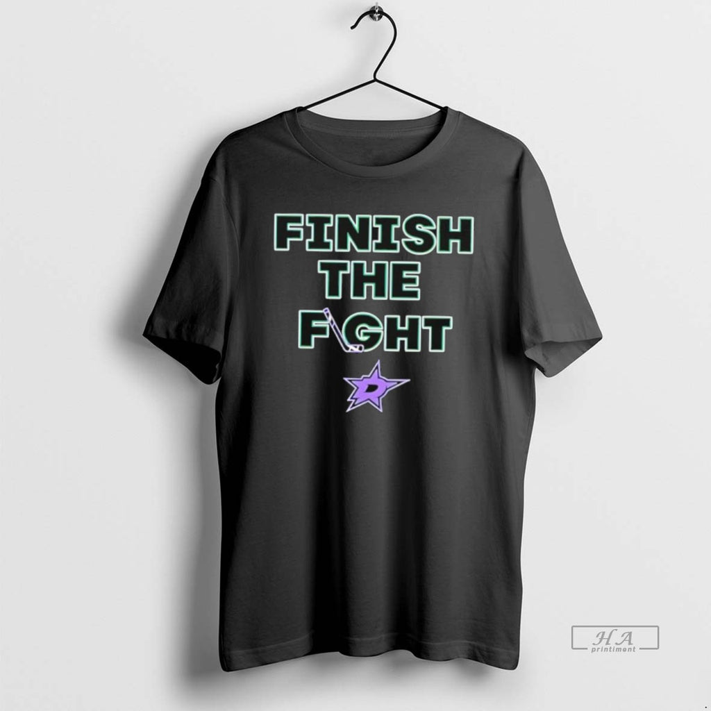 Official Dallas Stars Hockey Finish The Fight T-Shirts, Hoodie, Sweatshirt | PopFlextees.com