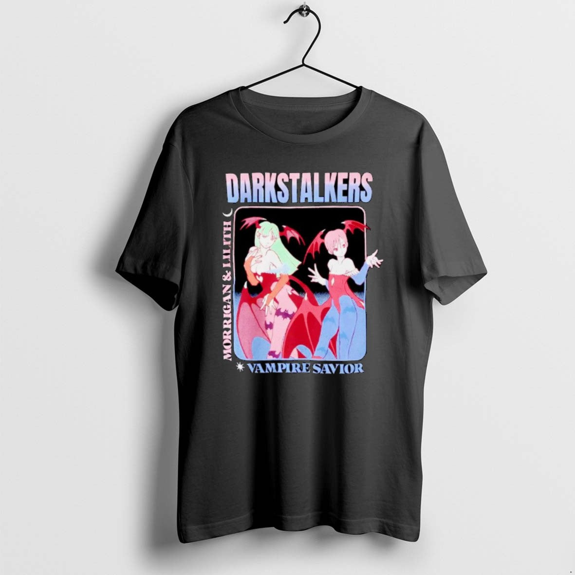 Official Darkstalkers Morrigan And Lilith T-Shirts, Hoodie, Sweatshirt | PopFlextees.com