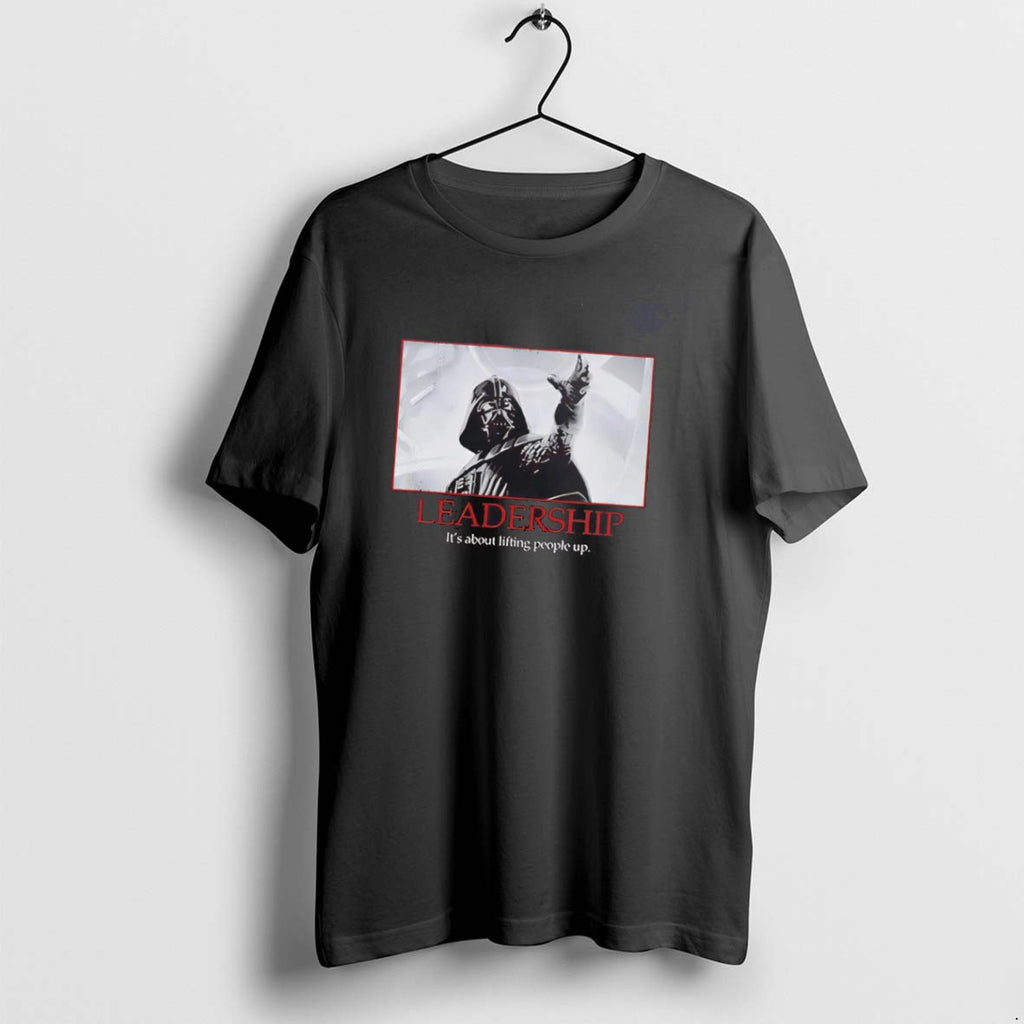Official Darth Vader Leadership Its About Lifting People Up T-Shirts, Hoodie, Sweatshirt | PopFlextees.com