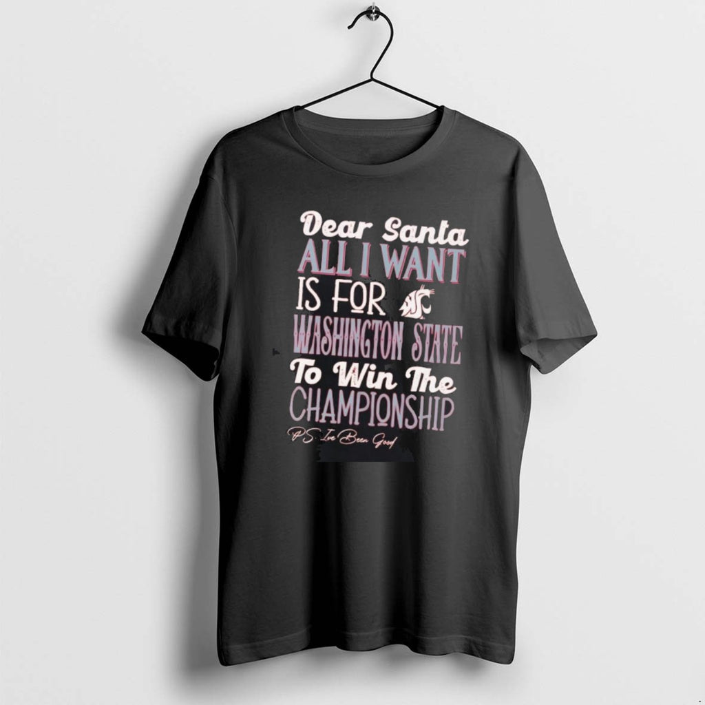 Official Dead Santa All I Want Is For The Washington State Cougars To Win The T-Shirts, Hoodie, Sweatshirt | PopFlextees.com