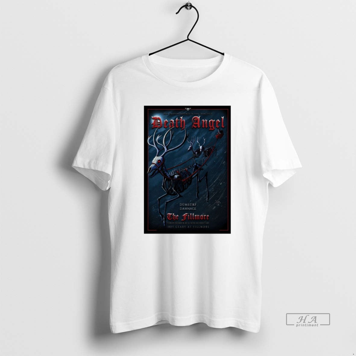 Official Death Angel December 18 2025 San Francisco Ca T-Shirts, Hoodie, Sweatshirt | PopFlextees.com