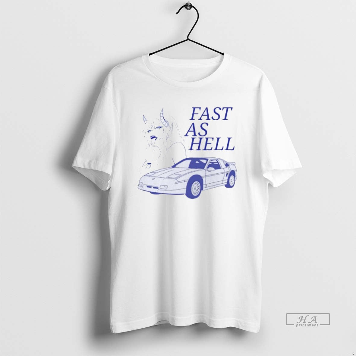 Official Demon Girl And Car Anime Fast As Hell T-Shirts, Hoodie, Sweatshirt | PopFlextees.com