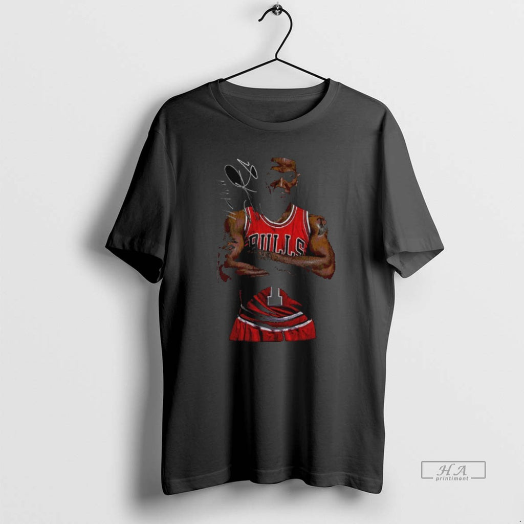 Official Derrick Rose Posing Chicago Bulls Nba Basketball Signature T-Shirts, Hoodie, Sweatshirt | PopFlextees.com