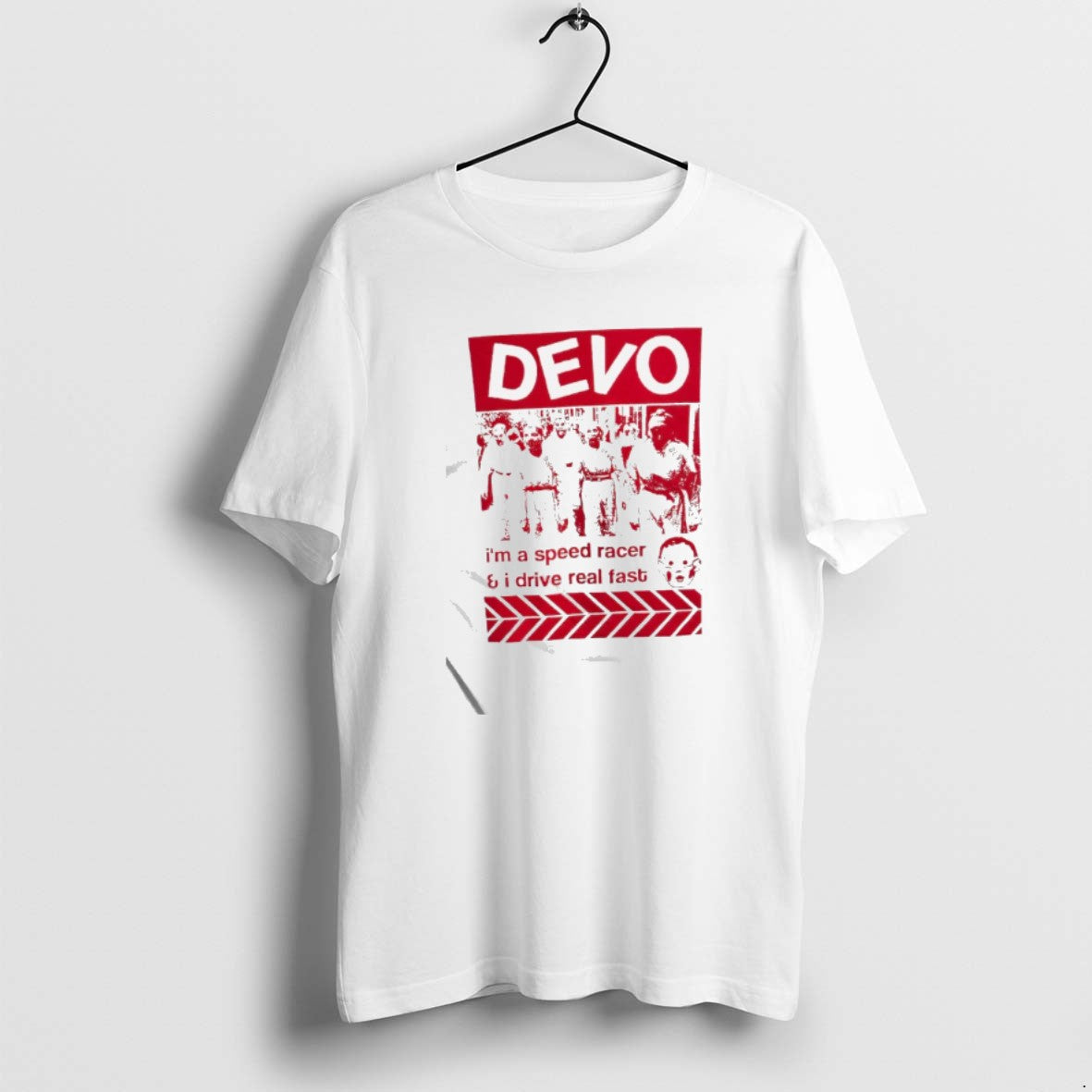 Official Devo Im A Speed Racer And I Drive Real Fast T-Shirts, Hoodie, Sweatshirt | PopFlextees.com