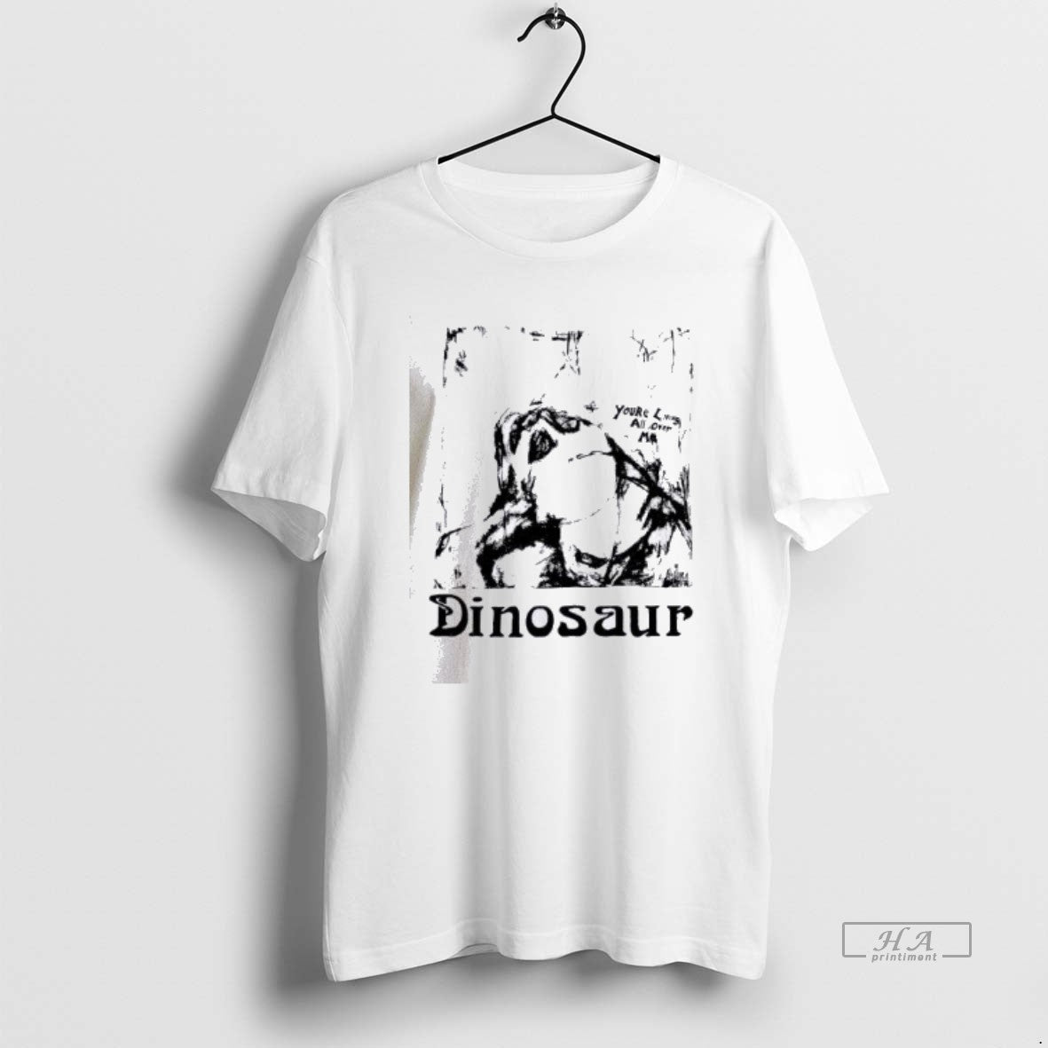 Official Dinosaur Youre Living All Over Me Long Vintage T-Shirts, Hoodie, Sweatshirt | PopFlextees.com