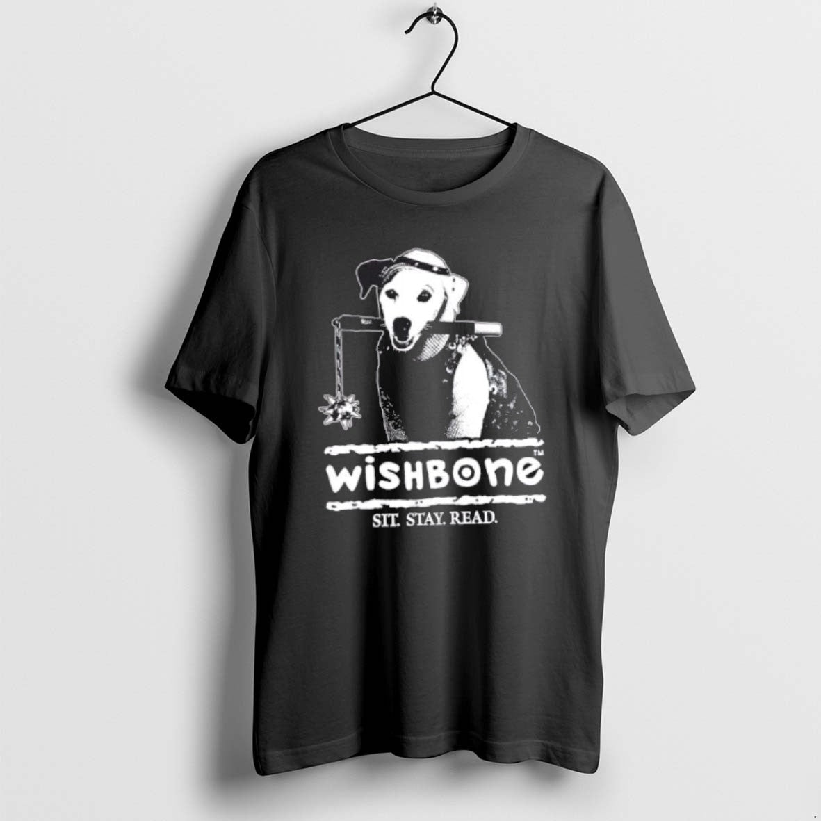 Official Dog Wishbone Sit Stay Read T-Shirts, Hoodie, Sweatshirt | PopFlextees.com