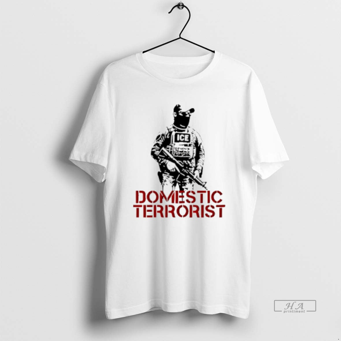 Official Domestic Terrorist Anti Ice Protect Immigrants T-Shirts, Hoodie, Sweatshirt | PopFlextees.com