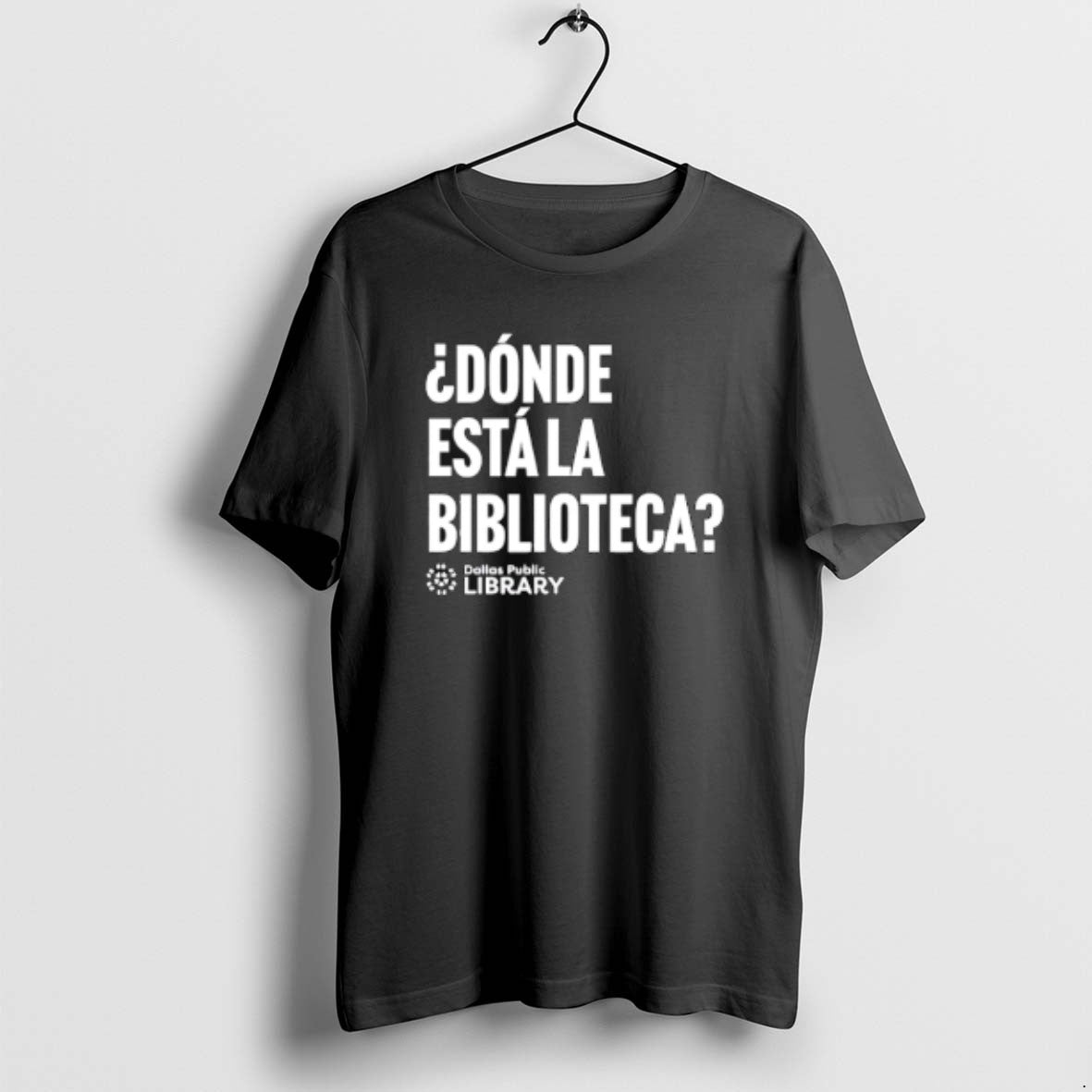 Official Donde Esta La Biblioteca Dallas Public Library T-Shirts, Hoodie, Sweatshirt | PopFlextees.com