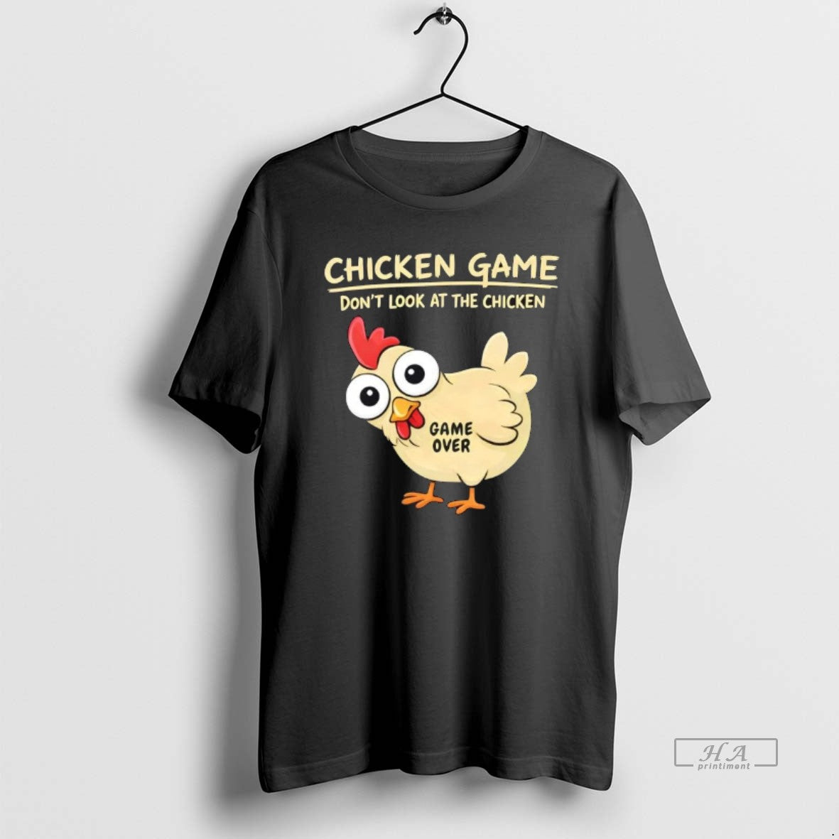 Official Dont Look At The Chicken Game Over Advanced T-Shirts, Hoodie, Sweatshirt | PopFlextees.com