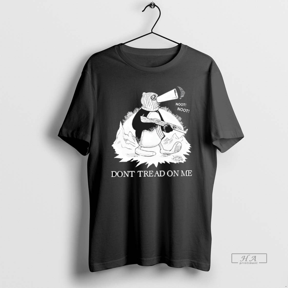 Official Dont Tread On Me Penguin Noot Noot T-Shirts, Hoodie, Sweatshirt | PopFlextees.com