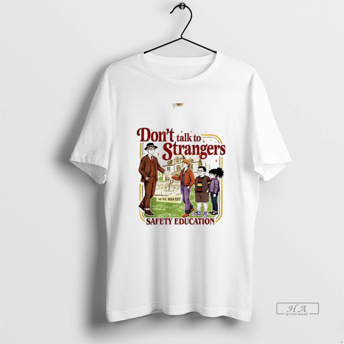 Official Dont Talk To Strangers Safety Education T-Shirts, Hoodie, Sweatshirt | PopFlextees.com