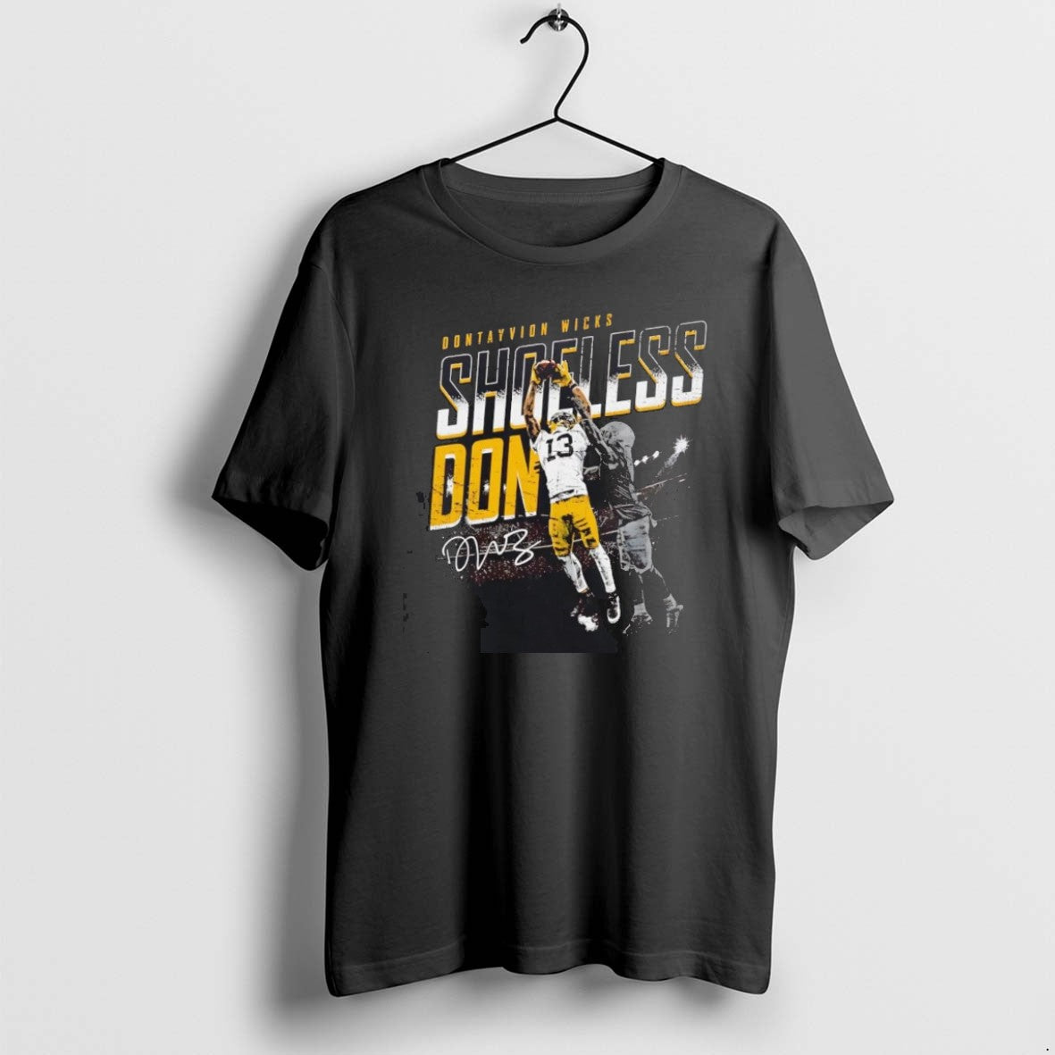 Official Dontayvion Wicks Shoeless Don Catch Green Bay Packers T-Shirts, Hoodie, Sweatshirt
