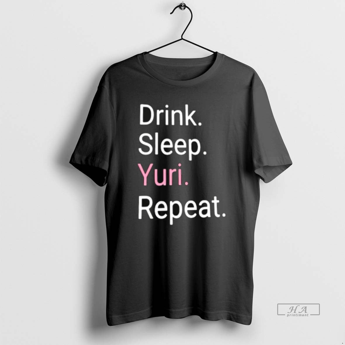 Official Drink Sleep Yuri Repeat T-Shirts, Hoodie, Sweatshirt | PopFlextees.com