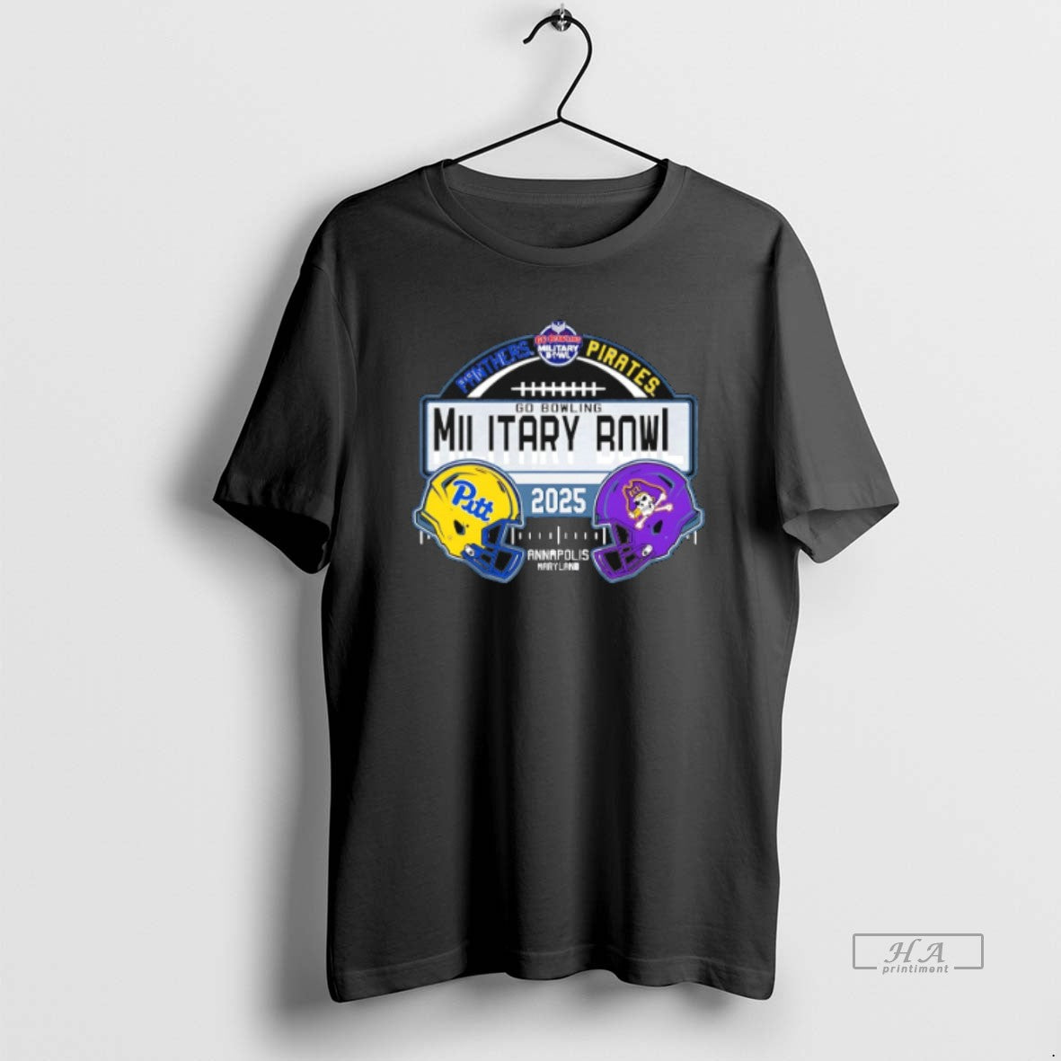 Official East Carolina Pirates Vs Pitt 2025 Go Bowling Military Bowl Helmets T-Shirts, Hoodie, Sweatshirt | PopFlextees.com