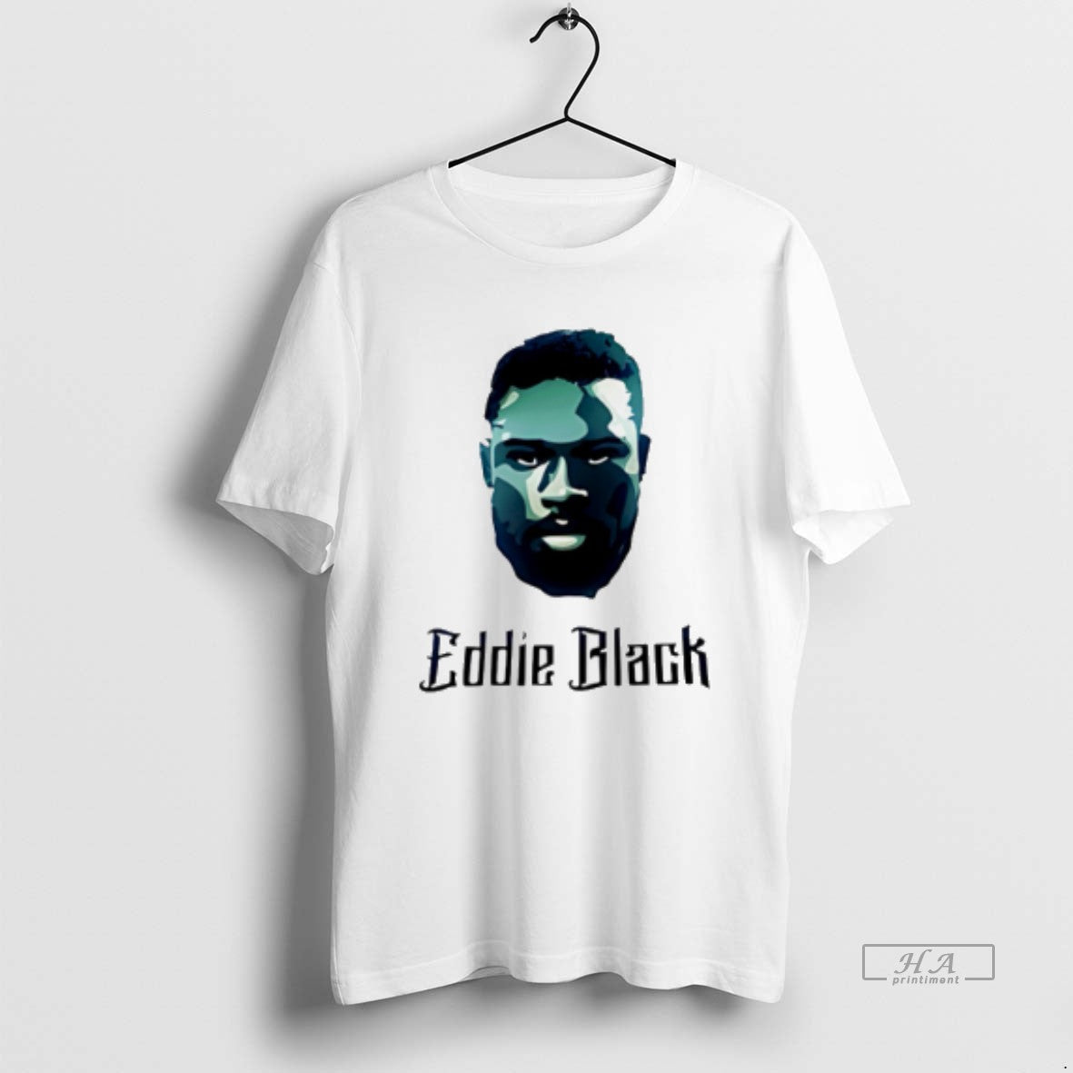 Official Eddie Black Big Face T-Shirts, Hoodie, Sweatshirt | PopFlextees.com
