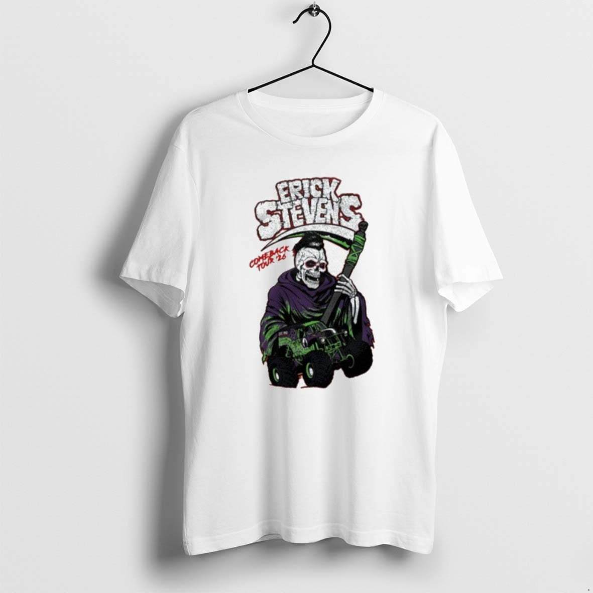 Official Erick Stevens Comeback Tour 26 T-Shirts, Hoodie, Sweatshirt | PopFlextees.com