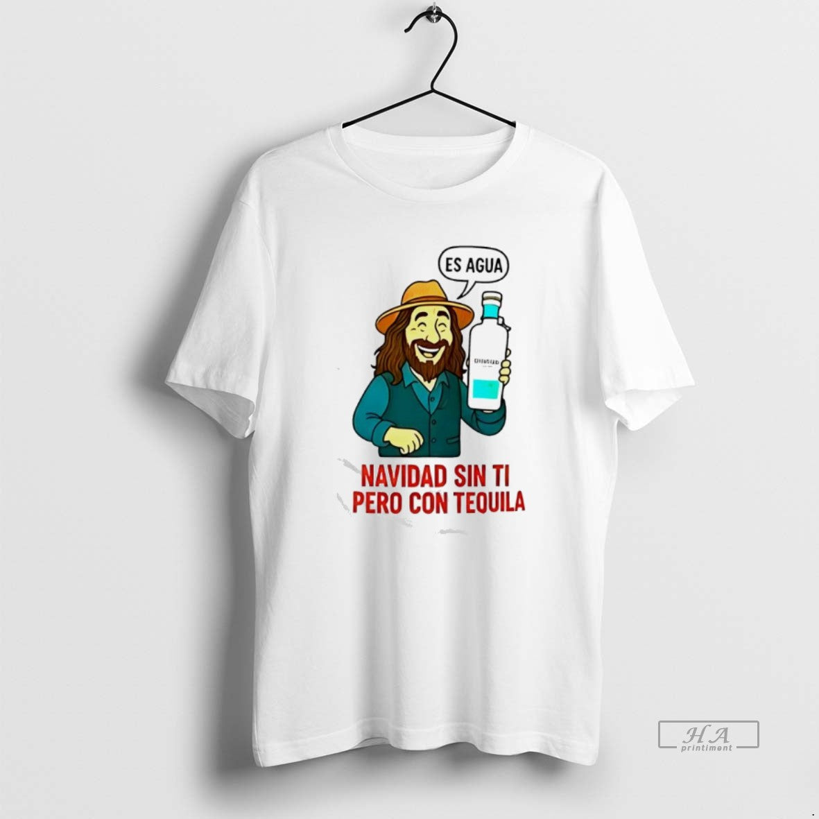 Official Es Agua Navidad Sin Ti Pero Con Tequila Casamigos Blanco Tequila T-Shirts, Hoodie, Sweatshirt | PopFlextees.com