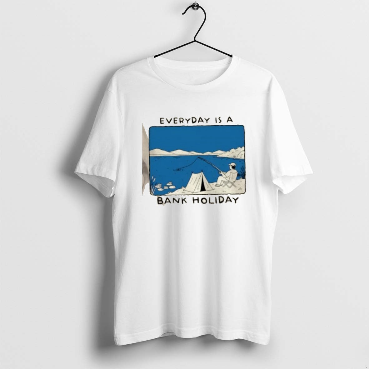Official Everyday Is A Bank Holiday Fishing T-Shirts, Hoodie, Sweatshirt | PopFlextees.com