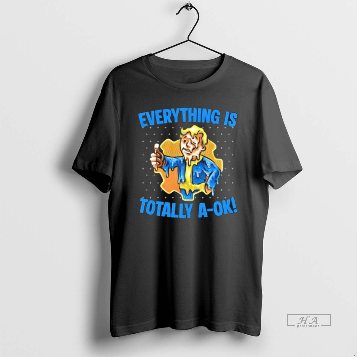 Official Fallout Everything Is Totally A Ok T-Shirts, Hoodie, Sweatshirt | PopFlextees.com