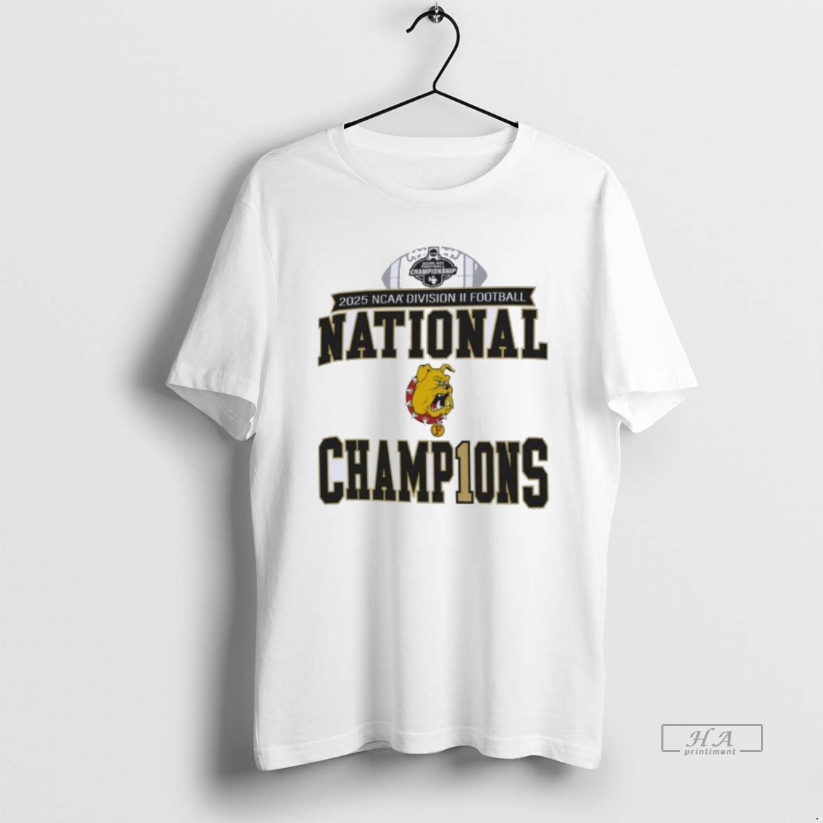 Official Ferris State Bulldogs 2025 Ncaa Dii Football National Champions T-Shirts, Hoodie, Sweatshirt | PopFlextees.com