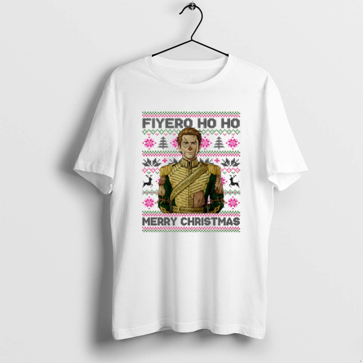 Official Fiyero Ho Ho Prince Fiyero Wicked Ugly Christmas T-Shirts, Hoodie, Sweatshirt | PopFlextees.com