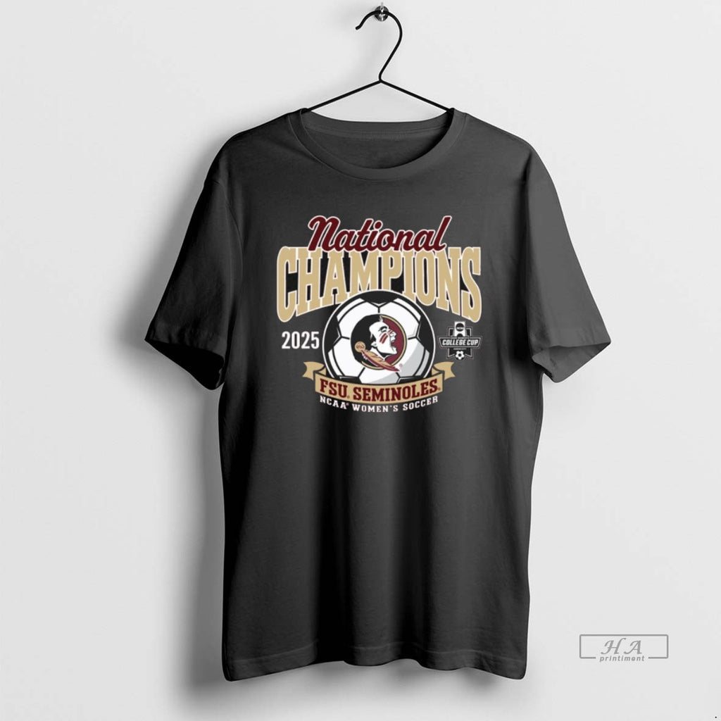 Official Florida State Seminoles 2025 Womens Soccer National Champs T-Shirts, Hoodie, Sweatshirt | PopFlextees.com