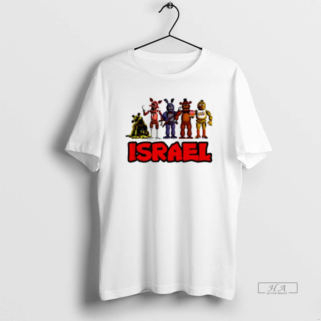 Official Fnaf Five Nights At Freddy Israel T-Shirts, Hoodie, Sweatshirt | PopFlextees.com