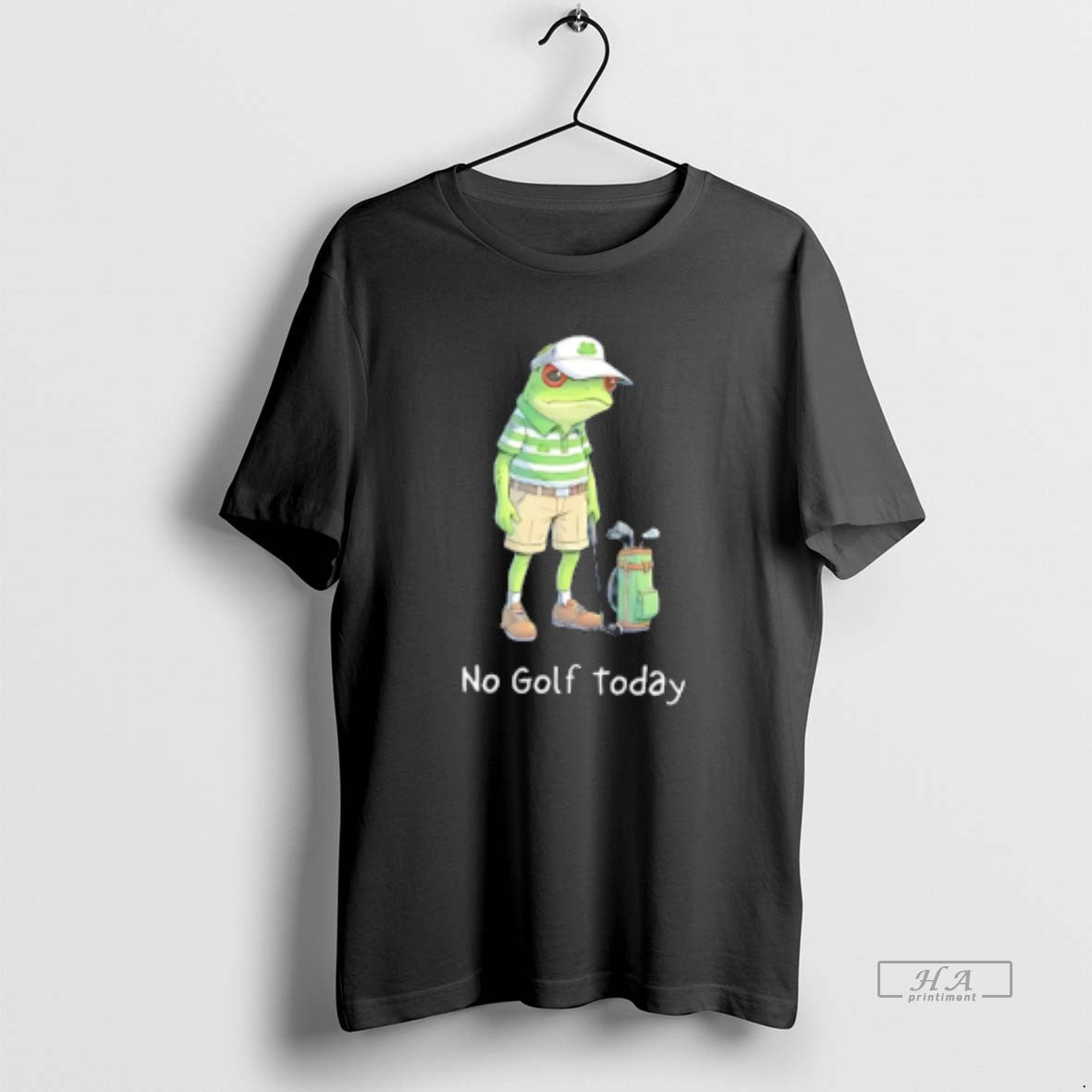 Official Frog No Golf Today T-Shirts, Hoodie, Sweatshirt | PopFlextees.com