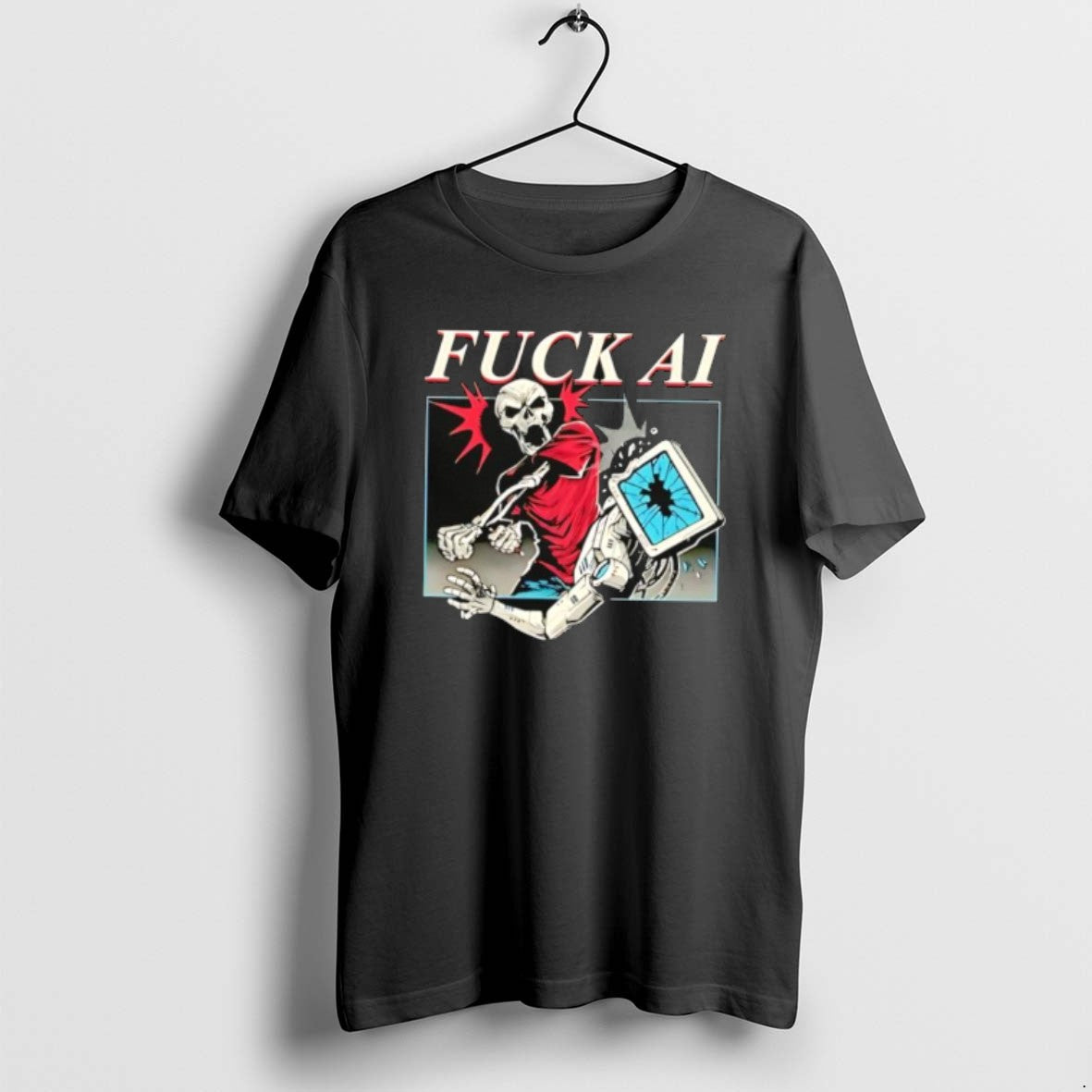 Official Fuck Ai Support Human Artists T-Shirts, Hoodie, Sweatshirt | PopFlextees.com
