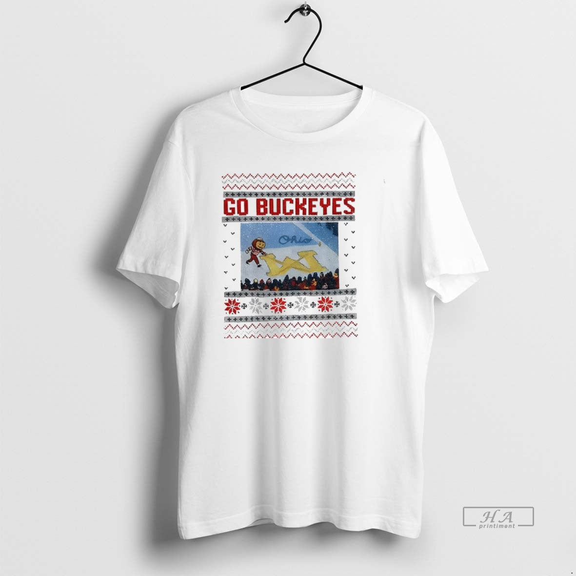 Official Funny Brutus Vs Michigan Game Day Brutus Ohio State Snow Go Buckeyes Xmas T-Shirts, Hoodie, Sweatshirt