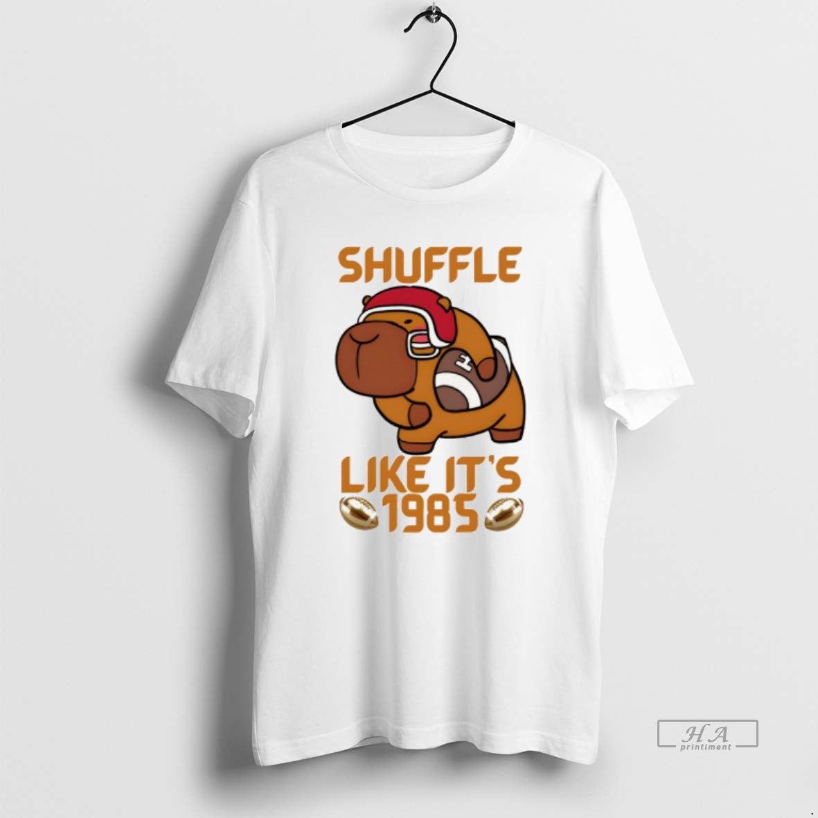 Official Funny Capybara Shuffle Like Its 1985 T-Shirts, Hoodie, Sweatshirt | PopFlextees.com